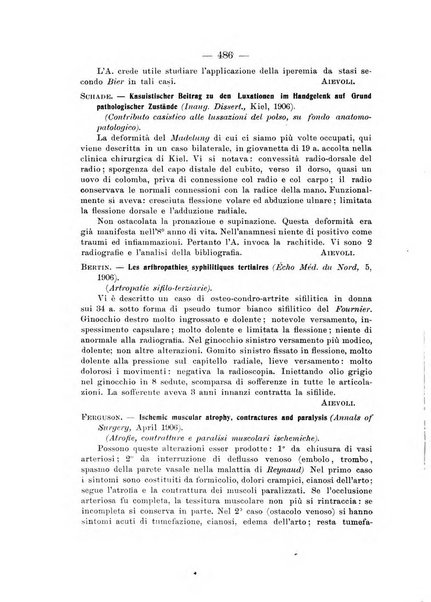 Archivio di ortopedia pubblicazione ufficiale del Pio istituto dei rachitici <1924-1950>