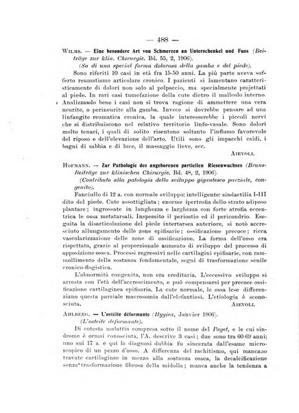 Archivio di ortopedia pubblicazione ufficiale del Pio istituto dei rachitici <1924-1950>