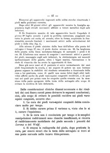 Archivio di ortopedia pubblicazione ufficiale del Pio istituto dei rachitici <1924-1950>