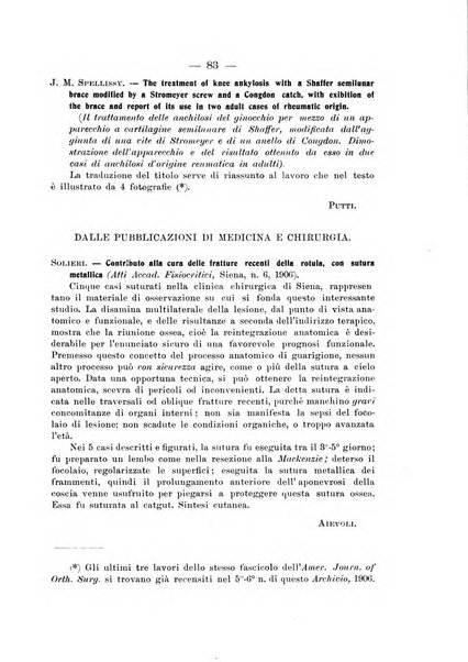 Archivio di ortopedia pubblicazione ufficiale del Pio istituto dei rachitici <1924-1950>