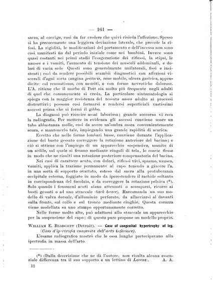 Archivio di ortopedia pubblicazione ufficiale del Pio istituto dei rachitici <1924-1950>