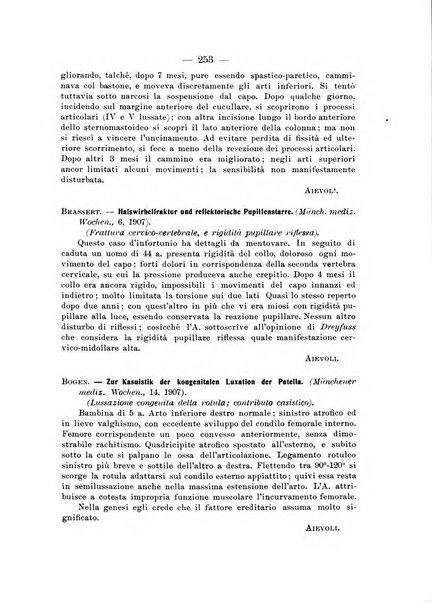 Archivio di ortopedia pubblicazione ufficiale del Pio istituto dei rachitici <1924-1950>