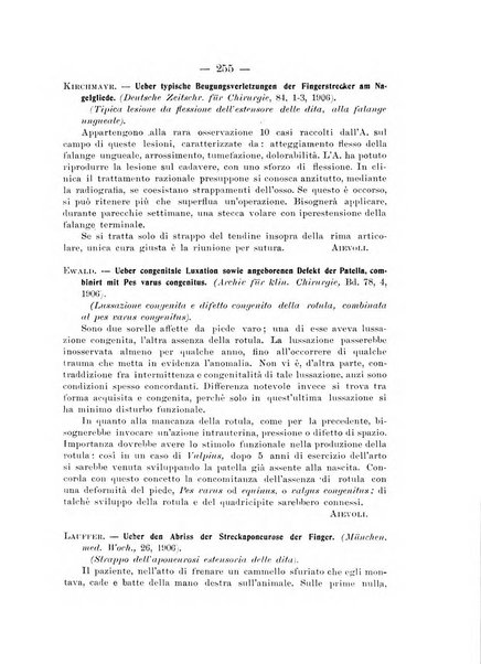 Archivio di ortopedia pubblicazione ufficiale del Pio istituto dei rachitici <1924-1950>