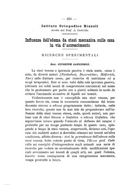 Archivio di ortopedia pubblicazione ufficiale del Pio istituto dei rachitici <1924-1950>