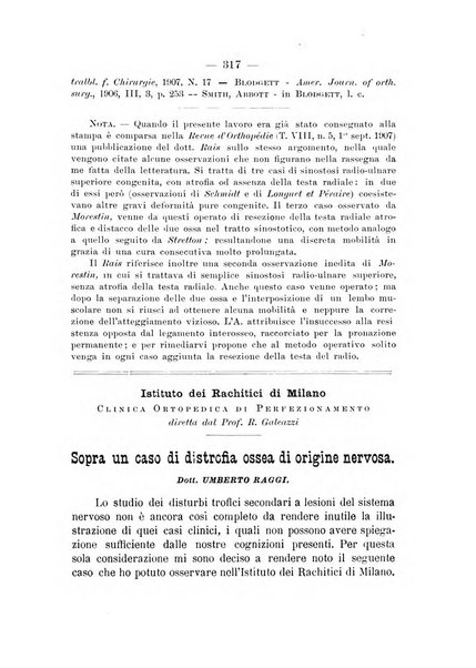 Archivio di ortopedia pubblicazione ufficiale del Pio istituto dei rachitici <1924-1950>