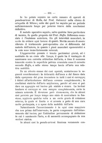 Archivio di ortopedia pubblicazione ufficiale del Pio istituto dei rachitici <1924-1950>