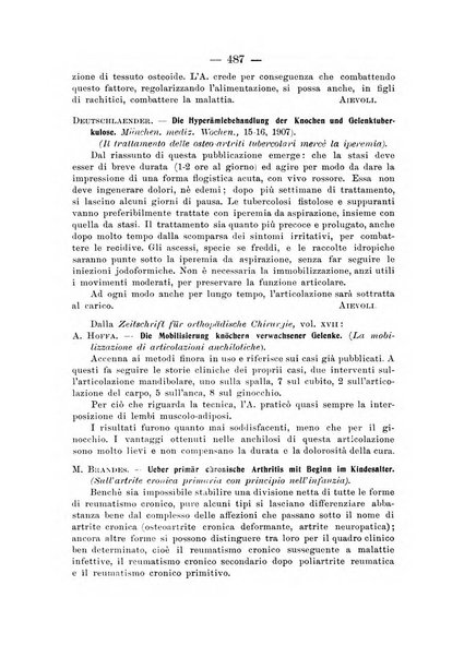 Archivio di ortopedia pubblicazione ufficiale del Pio istituto dei rachitici <1924-1950>