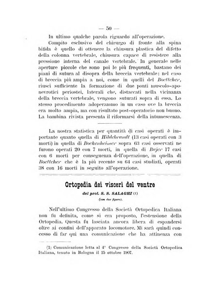 Archivio di ortopedia pubblicazione ufficiale del Pio istituto dei rachitici <1924-1950>