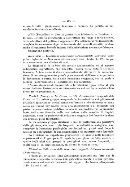 Archivio di ortopedia pubblicazione ufficiale del Pio istituto dei rachitici <1924-1950>