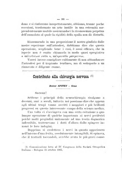 Archivio di ortopedia pubblicazione ufficiale del Pio istituto dei rachitici <1924-1950>