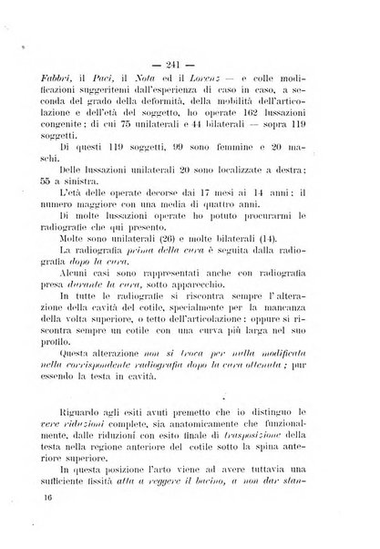 Archivio di ortopedia pubblicazione ufficiale del Pio istituto dei rachitici <1924-1950>