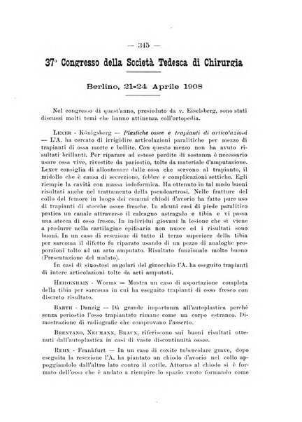 Archivio di ortopedia pubblicazione ufficiale del Pio istituto dei rachitici <1924-1950>