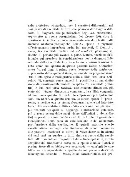 Archivio di ortopedia pubblicazione ufficiale del Pio istituto dei rachitici <1924-1950>