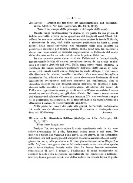 Archivio di ortopedia pubblicazione ufficiale del Pio istituto dei rachitici <1924-1950>