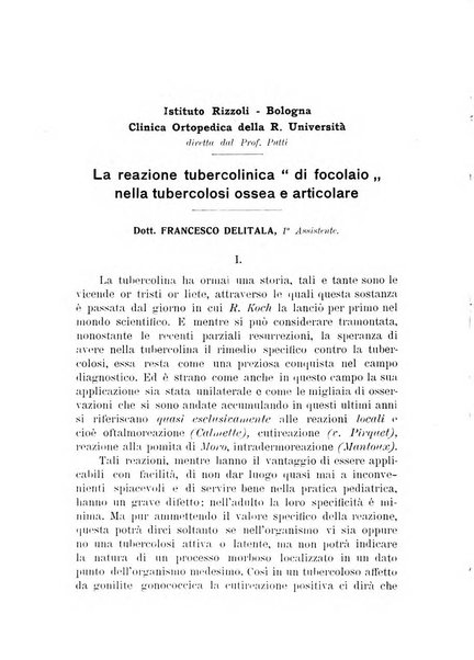 Archivio di ortopedia pubblicazione ufficiale del Pio istituto dei rachitici <1924-1950>