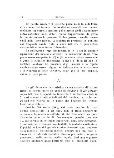 Archivio di ortopedia pubblicazione ufficiale del Pio istituto dei rachitici <1924-1950>