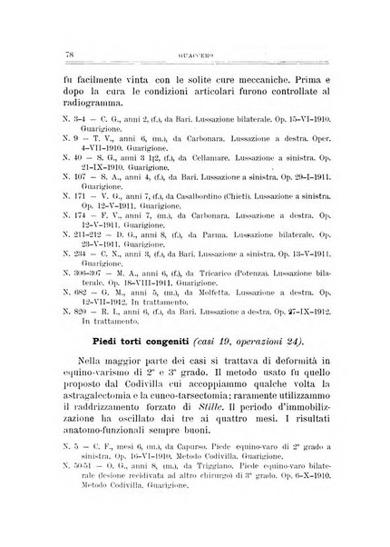 Archivio di ortopedia pubblicazione ufficiale del Pio istituto dei rachitici <1924-1950>