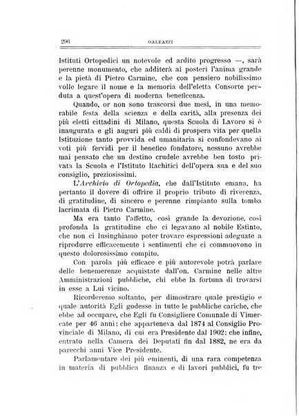 Archivio di ortopedia pubblicazione ufficiale del Pio istituto dei rachitici <1924-1950>