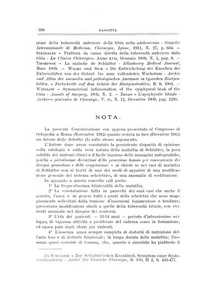 Archivio di ortopedia pubblicazione ufficiale del Pio istituto dei rachitici <1924-1950>