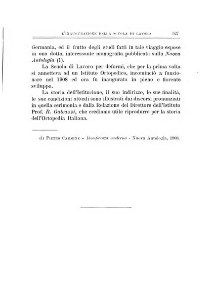 Archivio di ortopedia pubblicazione ufficiale del Pio istituto dei rachitici <1924-1950>