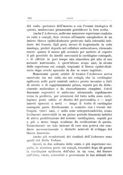 Archivio di ortopedia pubblicazione ufficiale del Pio istituto dei rachitici <1924-1950>