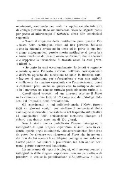 Archivio di ortopedia pubblicazione ufficiale del Pio istituto dei rachitici <1924-1950>