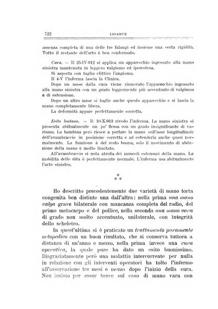 Archivio di ortopedia pubblicazione ufficiale del Pio istituto dei rachitici <1924-1950>