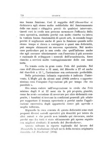 Archivio di ortopedia pubblicazione ufficiale del Pio istituto dei rachitici <1924-1950>