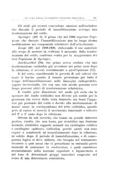 Archivio di ortopedia pubblicazione ufficiale del Pio istituto dei rachitici <1924-1950>