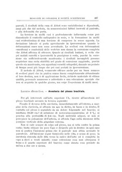 Archivio di ortopedia pubblicazione ufficiale del Pio istituto dei rachitici <1924-1950>