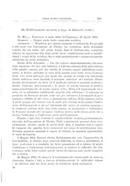 Archivio di ortopedia pubblicazione ufficiale del Pio istituto dei rachitici <1924-1950>