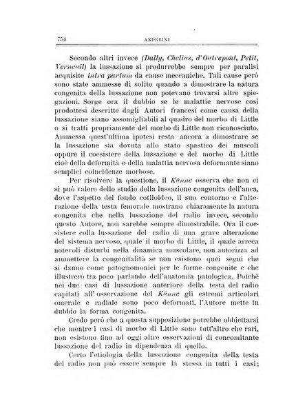 Archivio di ortopedia pubblicazione ufficiale del Pio istituto dei rachitici <1924-1950>