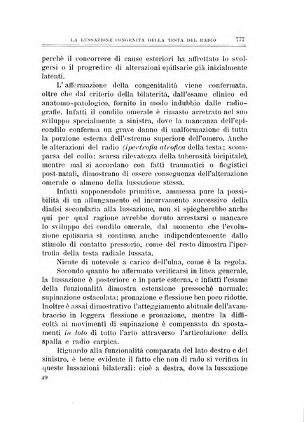 Archivio di ortopedia pubblicazione ufficiale del Pio istituto dei rachitici <1924-1950>