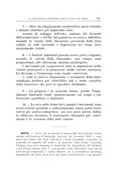 Archivio di ortopedia pubblicazione ufficiale del Pio istituto dei rachitici <1924-1950>