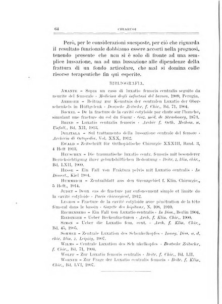 Archivio di ortopedia pubblicazione ufficiale del Pio istituto dei rachitici <1924-1950>