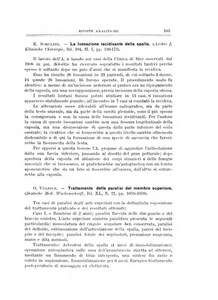 Archivio di ortopedia pubblicazione ufficiale del Pio istituto dei rachitici <1924-1950>