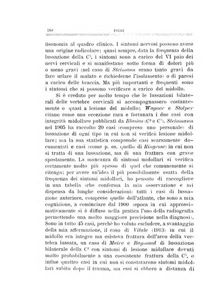 Archivio di ortopedia pubblicazione ufficiale del Pio istituto dei rachitici <1924-1950>