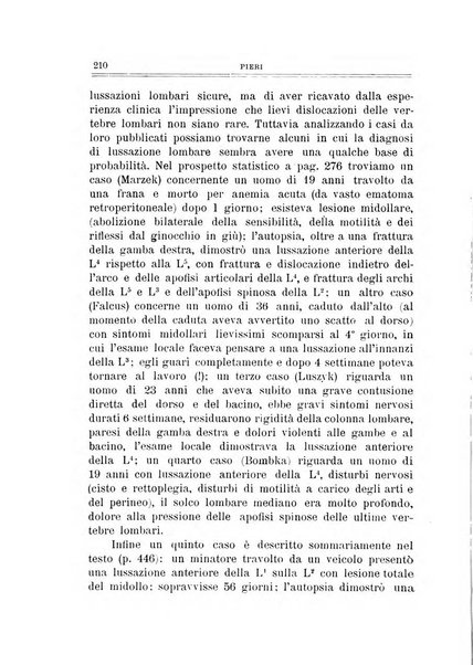 Archivio di ortopedia pubblicazione ufficiale del Pio istituto dei rachitici <1924-1950>