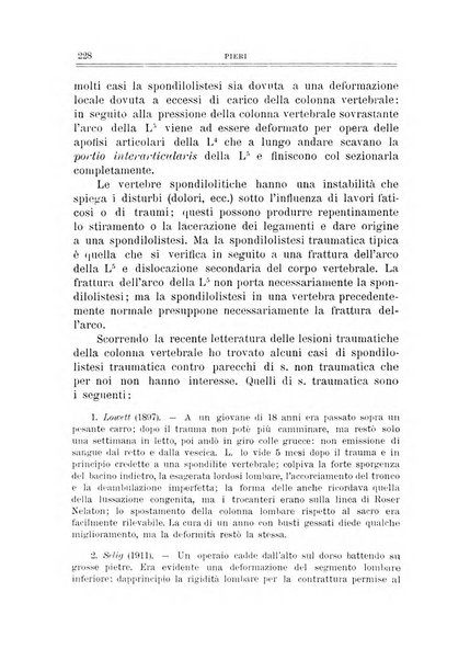 Archivio di ortopedia pubblicazione ufficiale del Pio istituto dei rachitici <1924-1950>