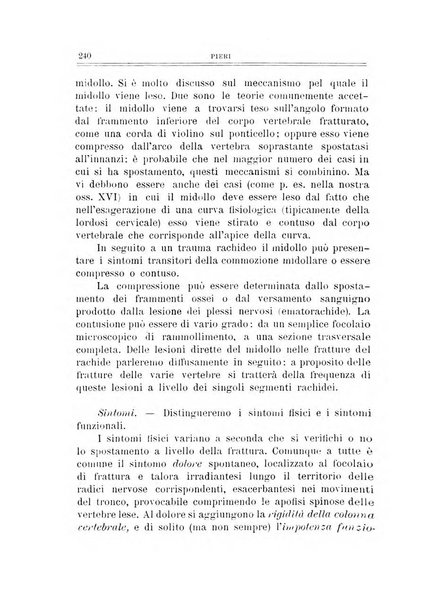 Archivio di ortopedia pubblicazione ufficiale del Pio istituto dei rachitici <1924-1950>