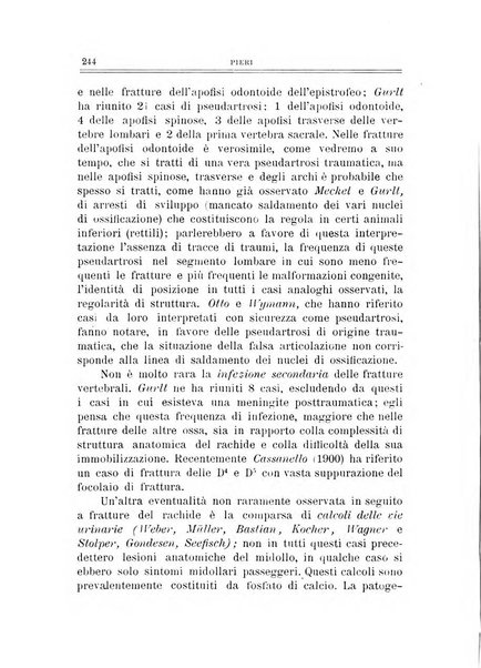 Archivio di ortopedia pubblicazione ufficiale del Pio istituto dei rachitici <1924-1950>