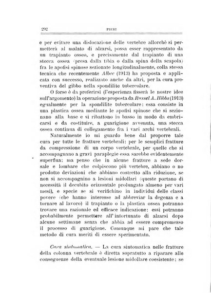 Archivio di ortopedia pubblicazione ufficiale del Pio istituto dei rachitici <1924-1950>