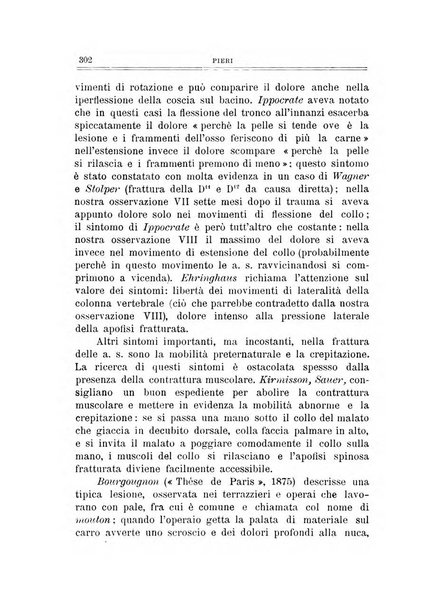 Archivio di ortopedia pubblicazione ufficiale del Pio istituto dei rachitici <1924-1950>