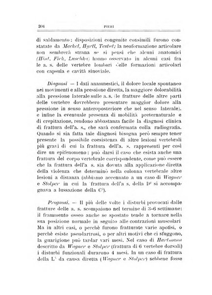 Archivio di ortopedia pubblicazione ufficiale del Pio istituto dei rachitici <1924-1950>