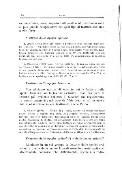 Archivio di ortopedia pubblicazione ufficiale del Pio istituto dei rachitici <1924-1950>