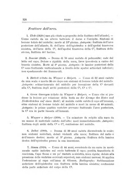 Archivio di ortopedia pubblicazione ufficiale del Pio istituto dei rachitici <1924-1950>