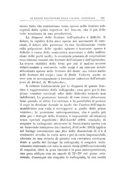 Archivio di ortopedia pubblicazione ufficiale del Pio istituto dei rachitici <1924-1950>