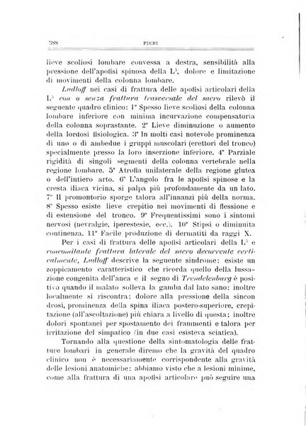 Archivio di ortopedia pubblicazione ufficiale del Pio istituto dei rachitici <1924-1950>