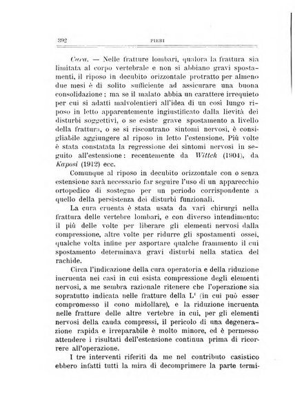 Archivio di ortopedia pubblicazione ufficiale del Pio istituto dei rachitici <1924-1950>