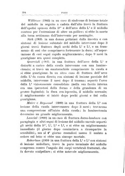 Archivio di ortopedia pubblicazione ufficiale del Pio istituto dei rachitici <1924-1950>